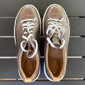 Unstructured by Clarks Un Maui Lace Women’s Brown Metallic Sneakers Size 10